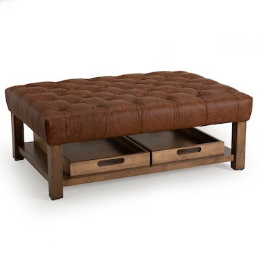 Juliet Cocktail Ottoman W/Tray