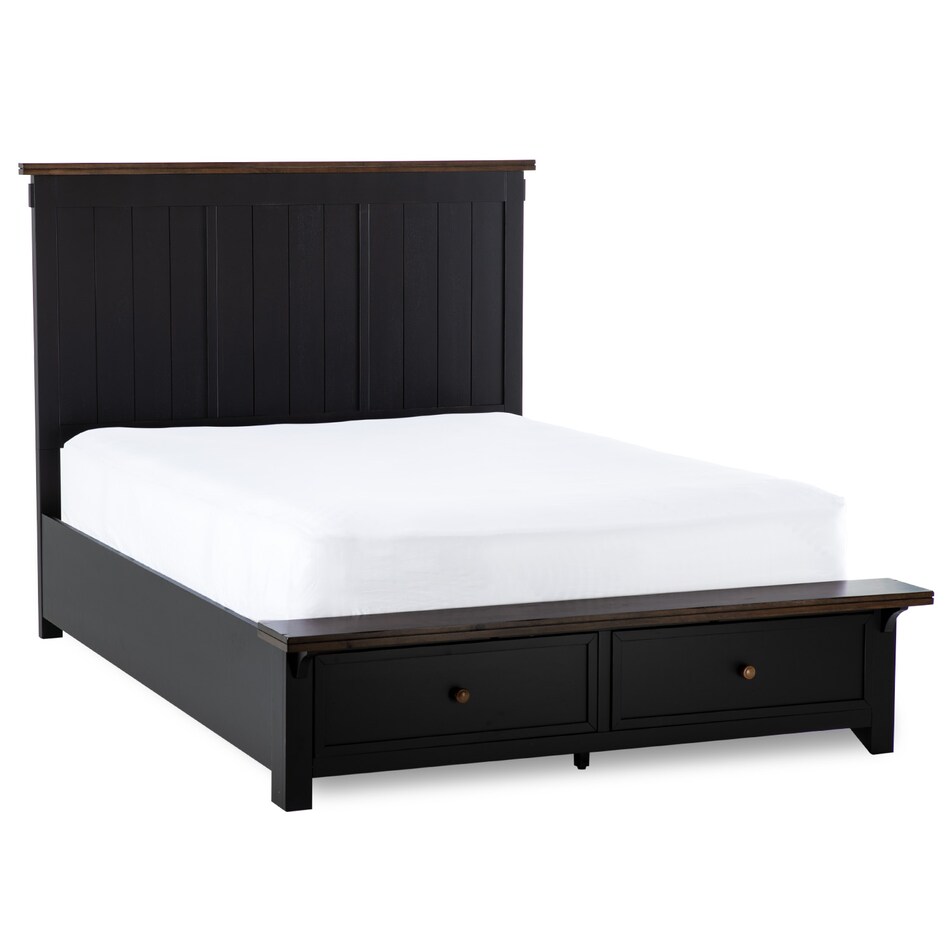 chicory slate black country bedroom astobqn  