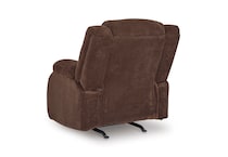 chocolate casual transitional recl sofa   