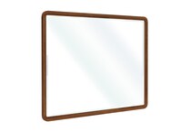 classic walnut contemporary bedroom   