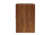 classic walnut contemporary bedroom   