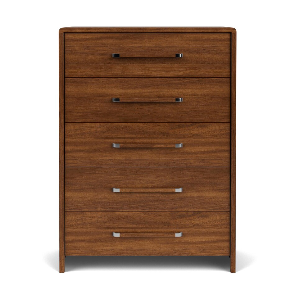 classic walnut contemporary bedroom   