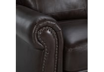 classico dark brown leather sofas   