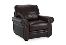 classico dark brown leather sofas   