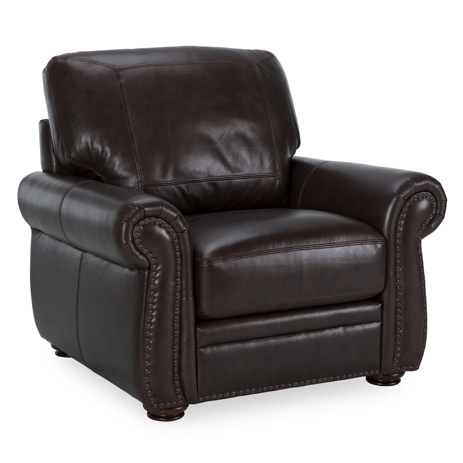 classico dark brown leather sofas   