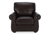 classico dark brown leather sofas   