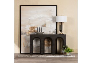 cnr brown sofa table