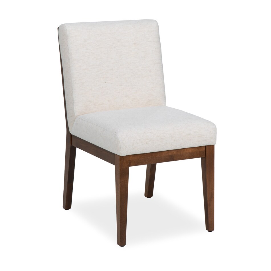 cognac washed q fabric solid wood dining   
