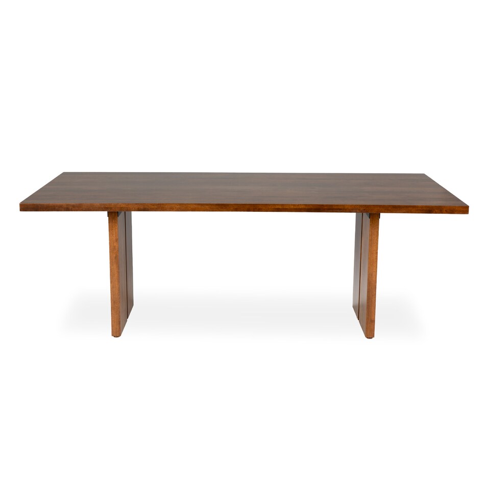 cognac washed solid wood dining ctb  