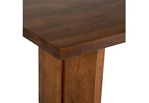 cognac washed solid wood dining ctb  