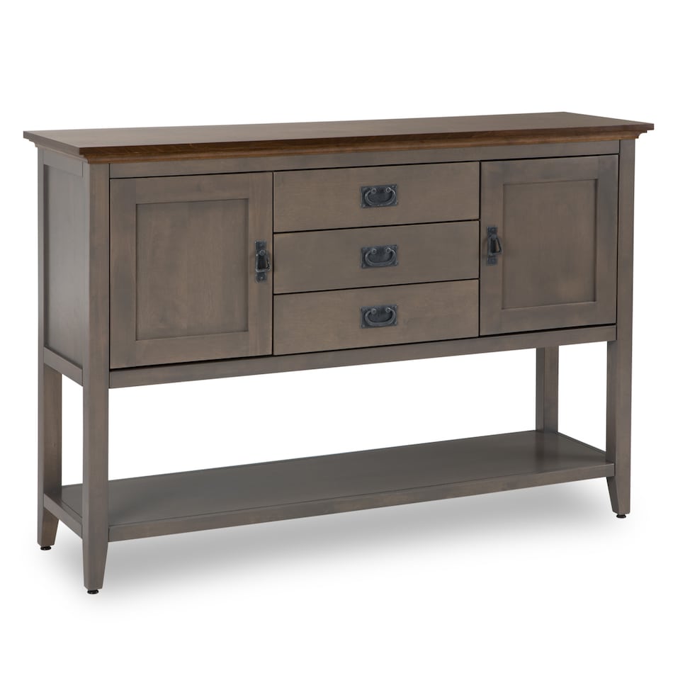 cognac weathered gray solid wood dining   