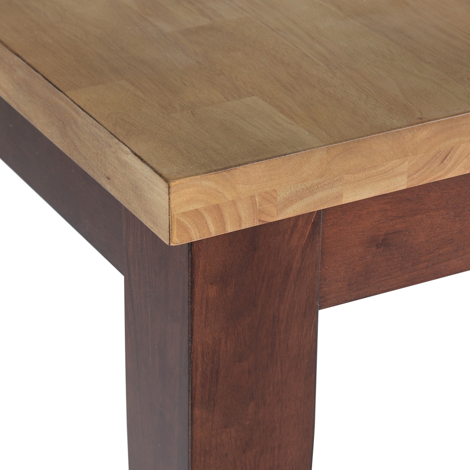 cognac wheat solid wood dining jtb  