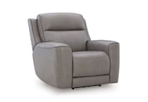 coin gray leathermatch sofa   