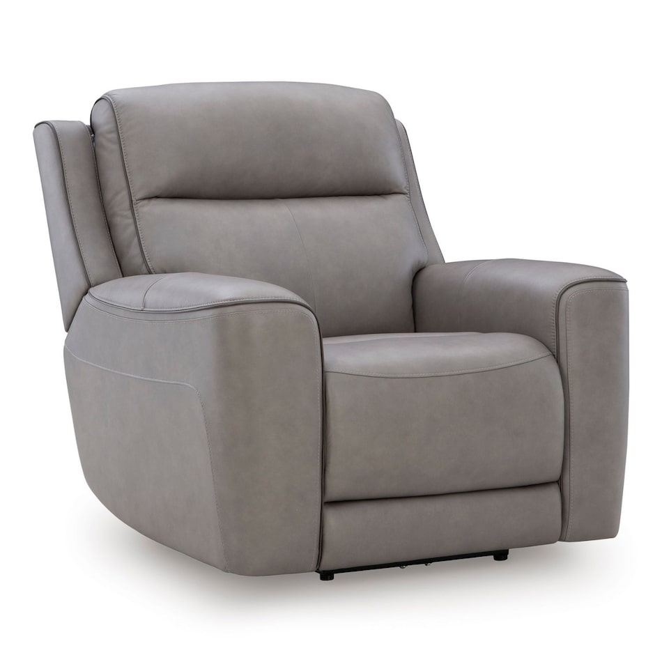 coin gray leathermatch sofa   
