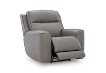 coin gray leathermatch sofa   