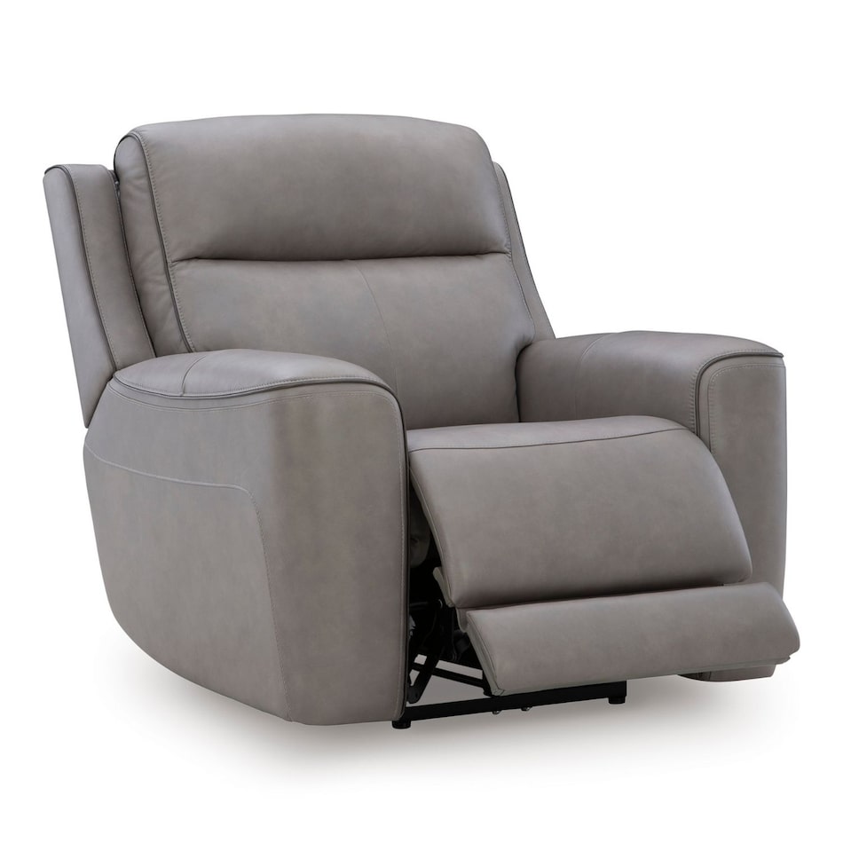 coin gray leathermatch sofa   