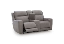 coin gray leathermatch sofa   