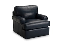 copola  navy leather sofas   