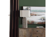 cvp brass table lamp   
