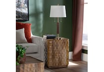 czy brass table lamp   