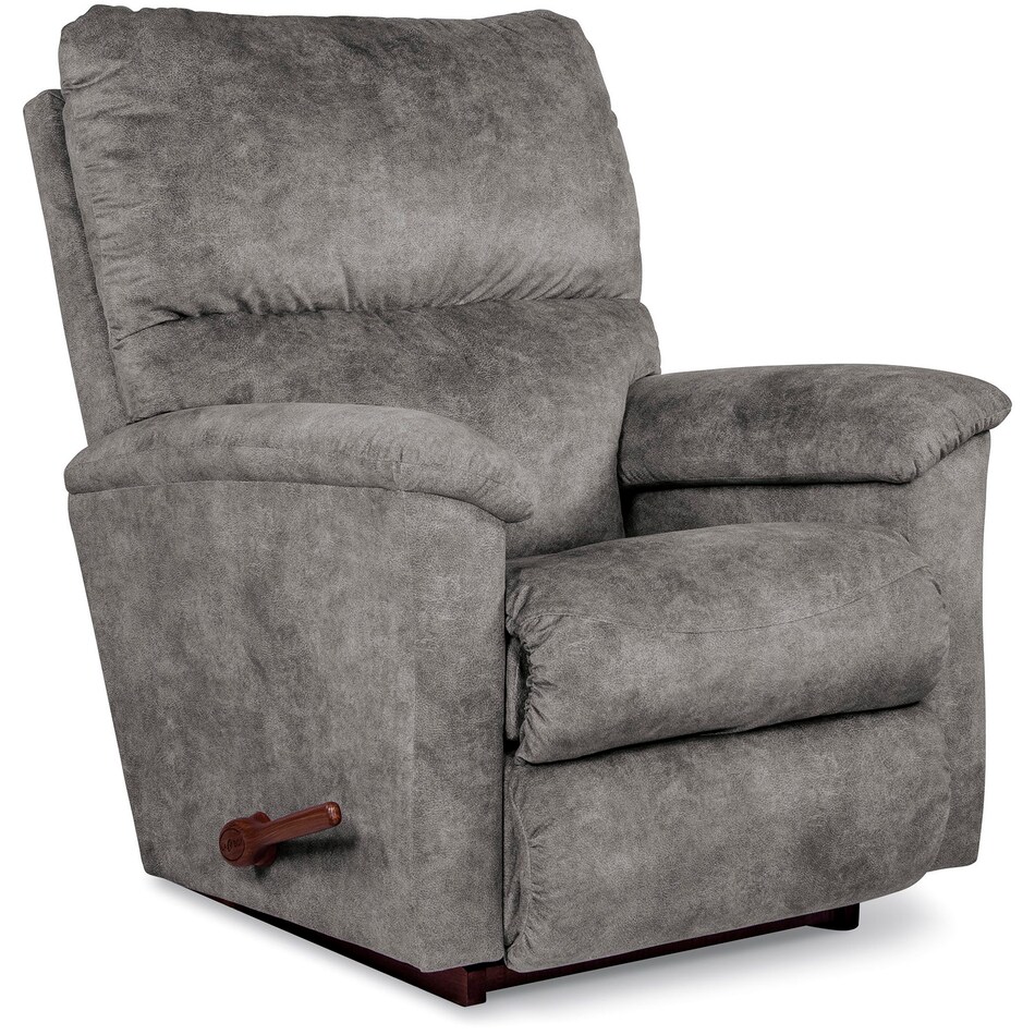 d iclean charcoal casual transitional recl sofa   
