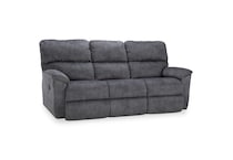 d iclean charcoal casual transitional recl sofa   