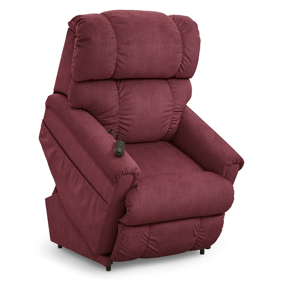 d i cascade sangria wall recliner   