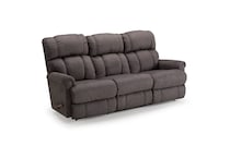 d granite iclean casual transitional recl sofa   