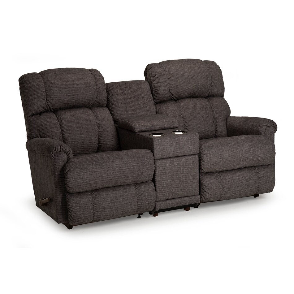 d graphite casual transitional recl sofa lpc  