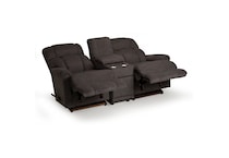 d graphite casual transitional recl sofa lpc  
