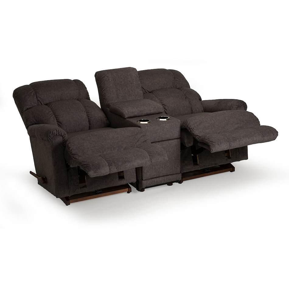 d graphite casual transitional recl sofa lpc  