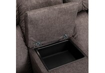 d graphite casual transitional recl sofa lpc  