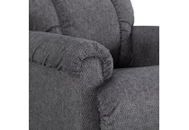 d graphite rocker recliner   