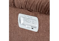 d brown rocker recliner   