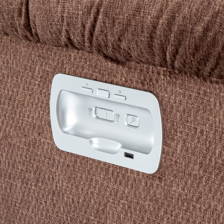d brown rocker recliner   