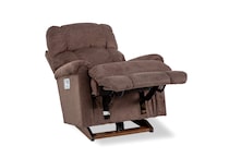 d brown rocker recliner   