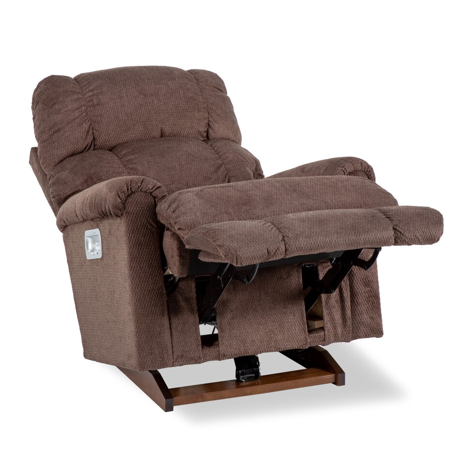 d brown rocker recliner   