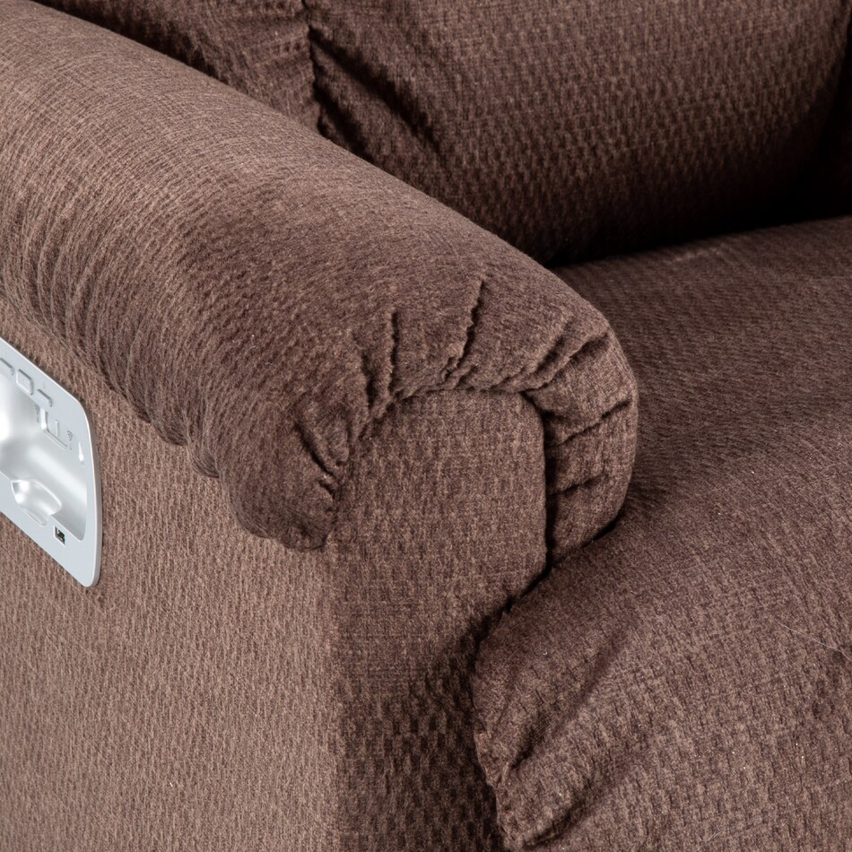 d brown rocker recliner   