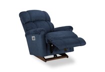 d navy rocker recliner   