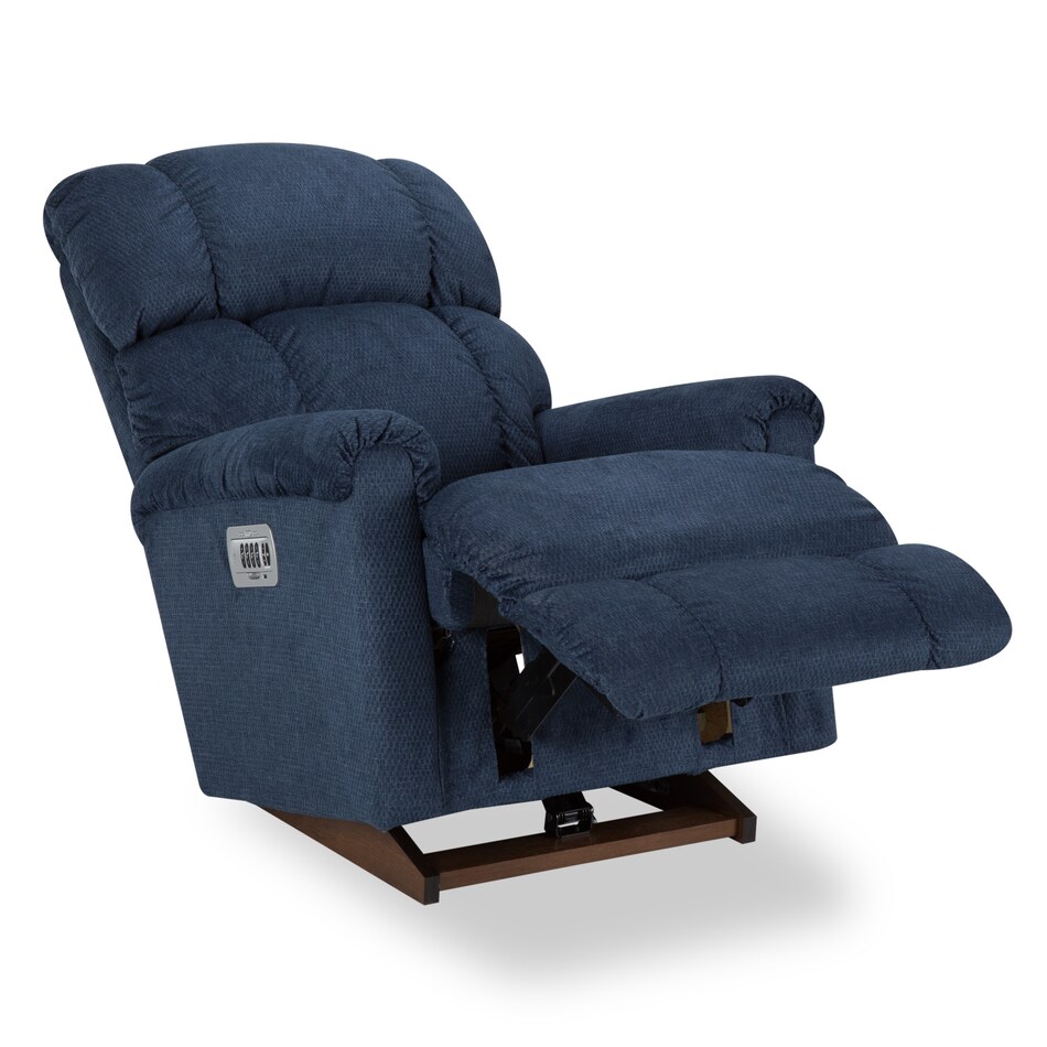 d navy rocker recliner   