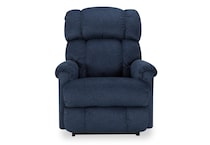 d navy rocker recliner   