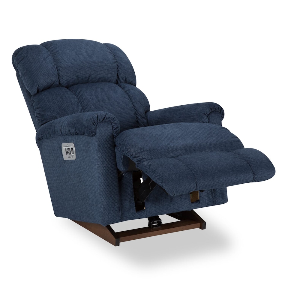 d navy rocker recliner   