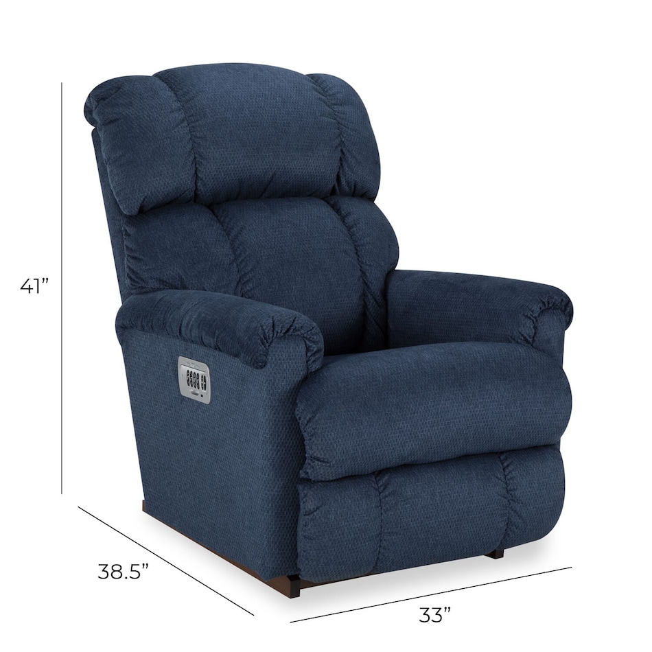 d navy rocker recliner   