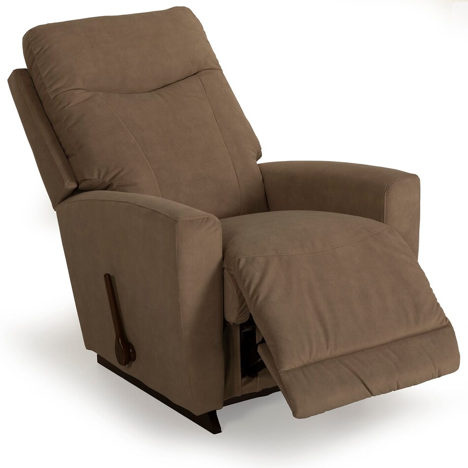d i weekend sable chaise rocker recliner   