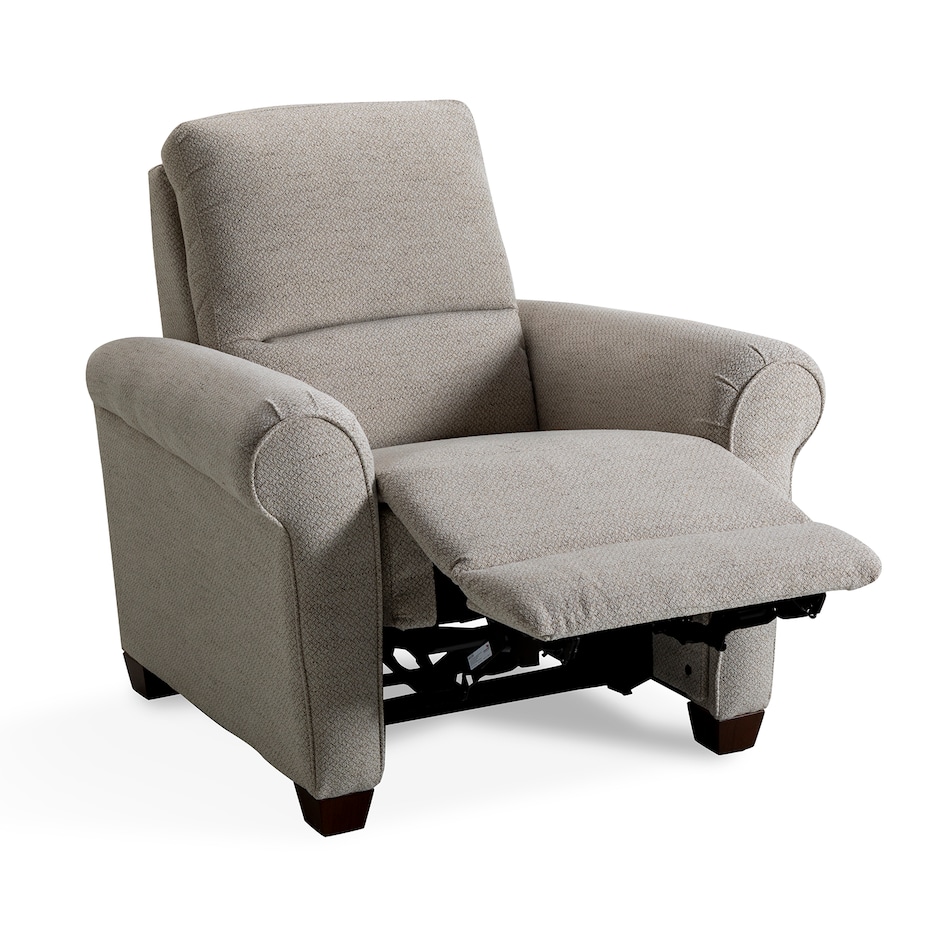 d casual transitional recl sofa   