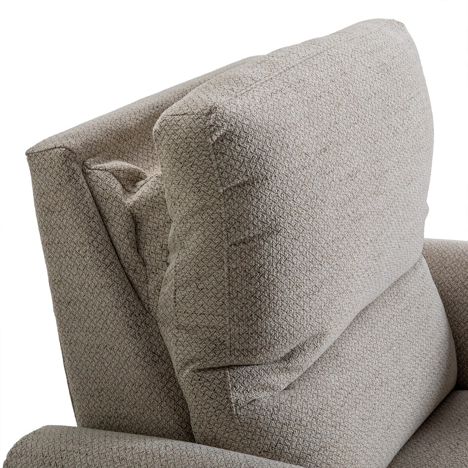 d casual transitional recl sofa   