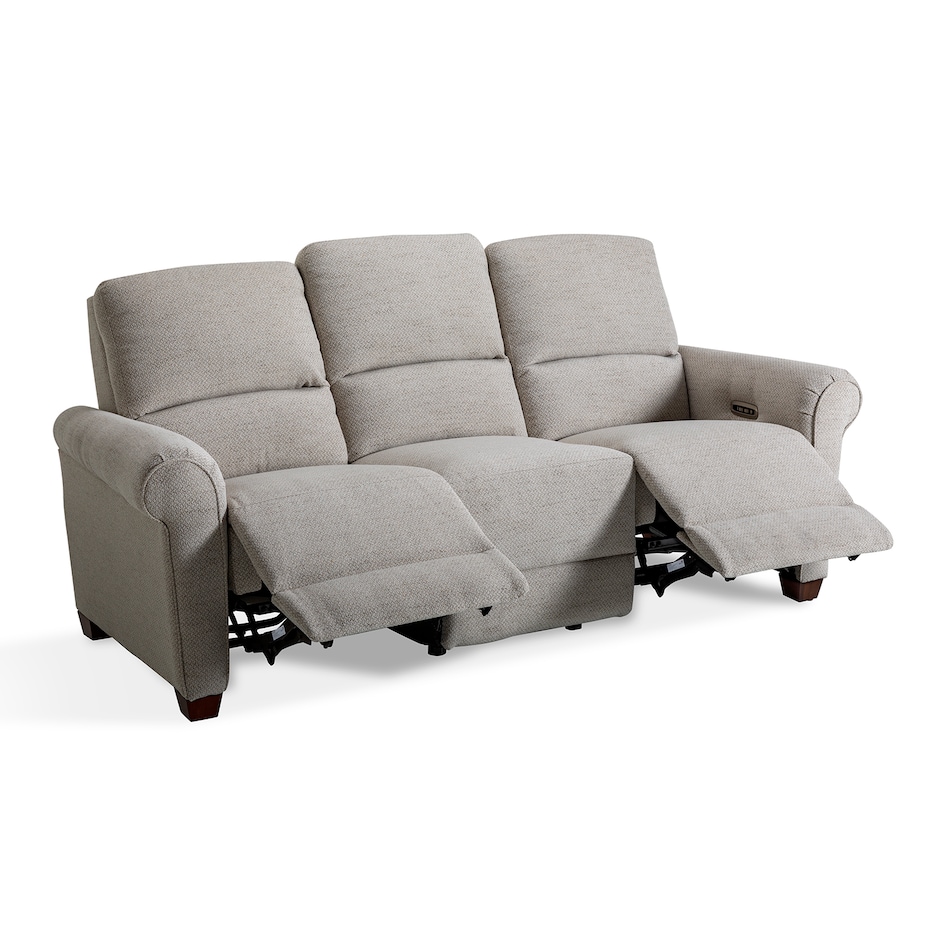 d casual transitional recl sofa   