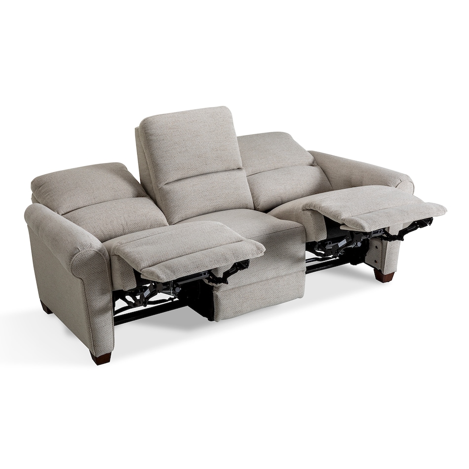 d casual transitional recl sofa   