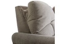 d casual transitional recl sofa   