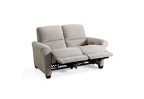 d casual transitional recl sofa   